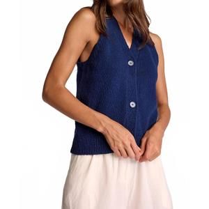 NEW SUNDAYS zya vest in navy